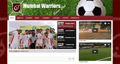 Desktop Screenshot of mumbaiwarriorssc.com